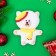 New Year. Vanilla cookies "Mishutka" 40 g (1 Cor = 15pcs)