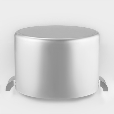 Aluminum pan, 20 l, metal cover-2