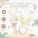 New Year's gift set: toy - squeak and ISURUK - pitch "Bunny", beige color
