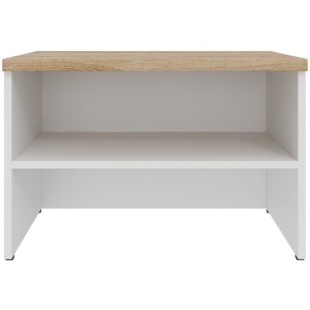 Bange "Cuba 1733.m2", 630 × 385 × 424 mm, sonoma oak color / white matte-1
