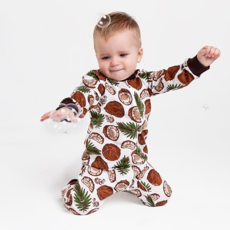 Combineson children, white/coconut, height 56 ​​cm-2