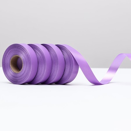 Polypropylene tape "Matte" for decor and gifts, orchid, 2 cm x 50 m-1