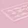 Form for chocolate and sweets "Gems", 22 × 11 cm, 15 cells, color transparent