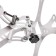 ARM Media LCD-301, up to 30 kg, 15-37 ", wall-mounted, turn and slope, white
