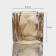Glass glass Magistro Icebar. Gold, 250 ml, gold color