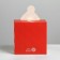 Folding box "Santa Claus", 15 x 15 x 8 cm, new year