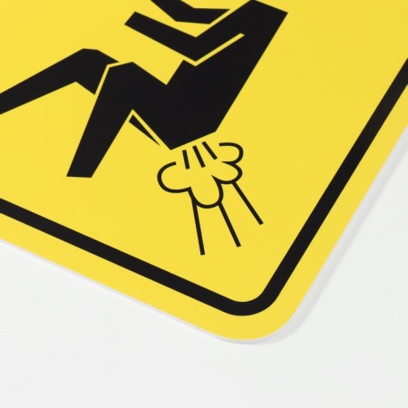 Decorative sign (poster) "gases" 32x32 cm, plastic-4