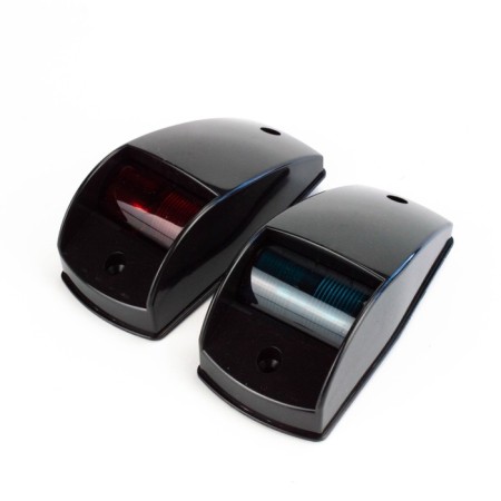 Skipper 00194 Flaps, Black plastic, 12V, Red/Green Fire Color
