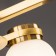 Suspended lamp Freya Fr5446PL-04BS1 Kamelia, 550x400x290 mm, E14, 4x40W, brass color