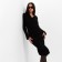 Women's dress MIST MIDI, p. 48, black