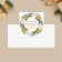Cards-Mini "Happiness in the New Year", cotton 7 x 7 cm, New Year