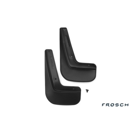 Spray-headed rear Chevrolet Aveo, 2012-2014, 2014-2016 hatchback 2 pcs (polyurethane)