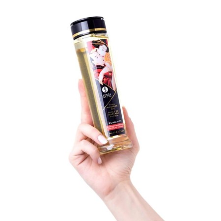 SHUNGA massage oil romance "Strawberries and champagne" exciting, 240 ml-3