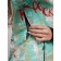 Ski jacket female winter, size 46, turquoise color