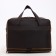 Road bag with lightning, with an increase, a long belt, brown color