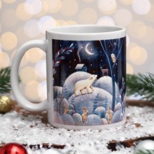 The mug of “desires will fulfill” night, animals, 320 ml