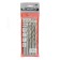 MATRIX metal drill, 10.5 mm, polished, HSS, 5 pcs., Cylindrical shank
