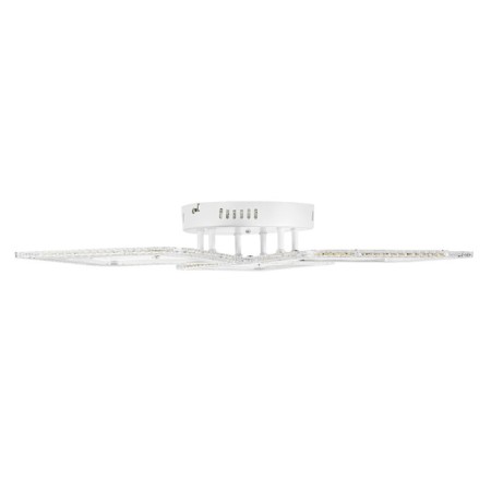 The chandelier is LED DIM. Losanga du 3 dir. , 72W white Ø71.5x7.5cm Ritter-5