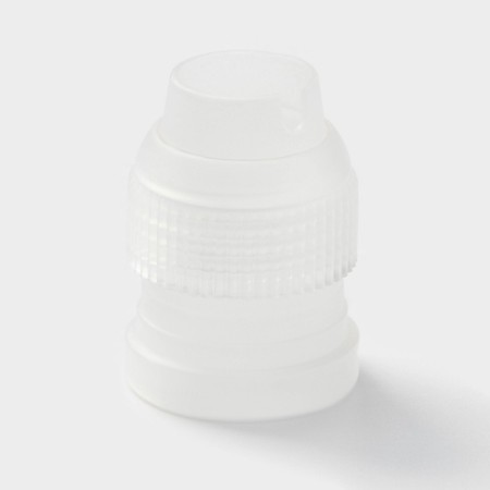 Set of confectionery shares, 8 objects: 6 nozzles d = 1.5 cm, bag 26 cm, adapter, mix nozzles-5