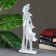 Figure "Family" Belaya, 36x15x10cm