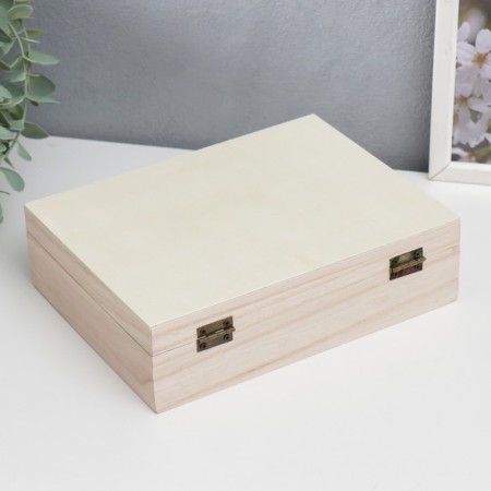 Casket wood under the painting "rectangular" 6x21.5x16.5 cm-3