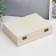 Casket wood under the painting "rectangular" 6x21.5x16.5 cm