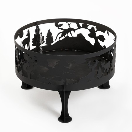Kostrovic bowl "Forest", metal 3 mm, 70 x 70 x 45 cm-2