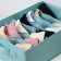 Organizer for storing linen "Comfort", 7 departments, 35 × 24 × 13 cm, barrier color