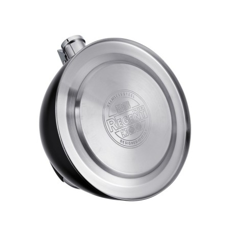Teapot Regent Inox Tea, with a whistle, 3 l + a titting gift for brewing tea-3
