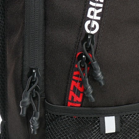 Youth backpack 42 x 31 x 22 cm, Grizzly, ergonomic back, laptop department, black-9