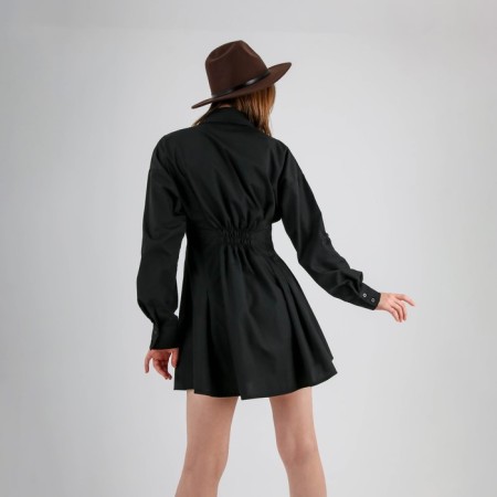 SL-shirt dress, 44, black-4