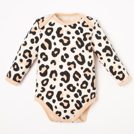 Body with DL. Sleeve Kroshka I am Leopard, height 74-80 cm-4