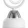 Lamp Bayerlux 59398/1 E27 12W chrome 15.5x15.5x32 cm