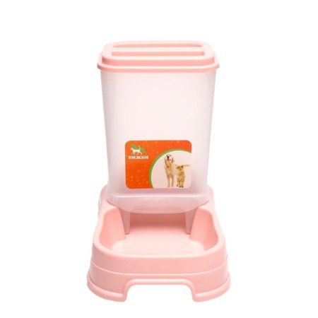 Auto feeder 1.5 l, 23.5 x 16 x 24 cm, pink-3