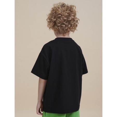 T -shirt for boys, height 122 cm, black color-1