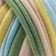 Knitted yarn 95% cotton, 5% Elastan "Lentino Melange" 100 g 30 m color 19