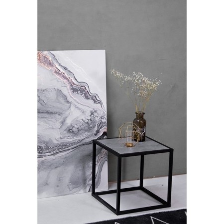 Tumbling table 1, 400x400x400, Black Muar/Metropolitan Gray
