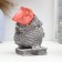 Figure "owl scientist" 12x6x6cm