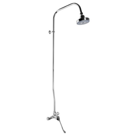 Bath mixer "TsS-SM" ST302405, single-leaf, tropical shower, surgical, chromium