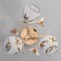 Jeannet chandelier 3x40W E27 Gold Model: 2800064