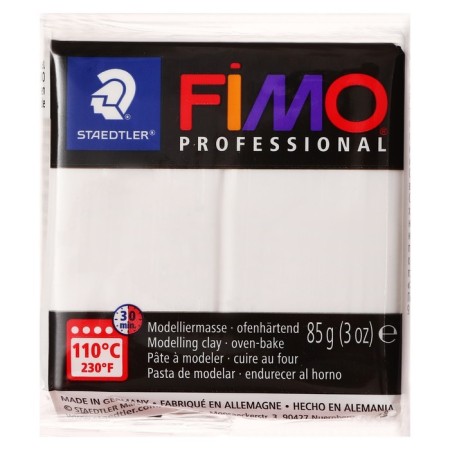 Plastic - polymer clay, 85 g, Professional, white-1
