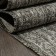 Rectangular carpet Merinos Kair, size 160x230 cm, Gray color
