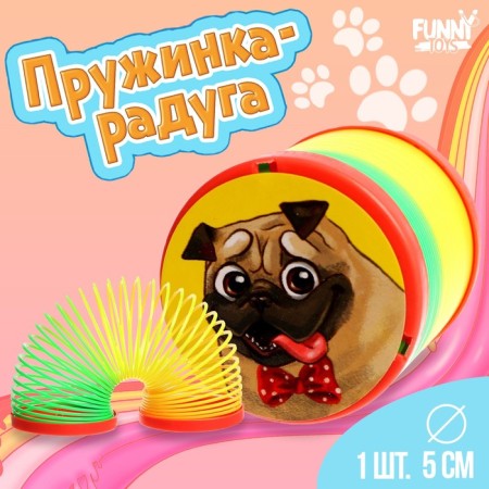 Spring - Rainbow "Best Friend", D = 5 cm