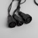 Garland "thread" 10 m, IP44, UMS, dark thread, 100 LED, glow of multi, 220 V