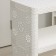 Floor of the 4th sectional "braid", white color