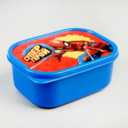 Lunch-Box rectangular, 500 ml, spider-spider "superhero" mix-3