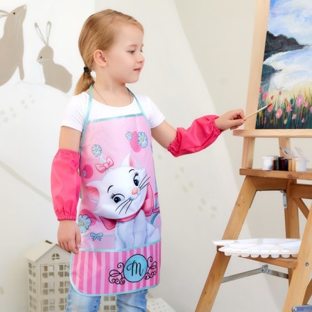 Apron with children "Paris", cats aristocrats, 49x39 cm-2
