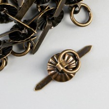 Handle for the casket metal 