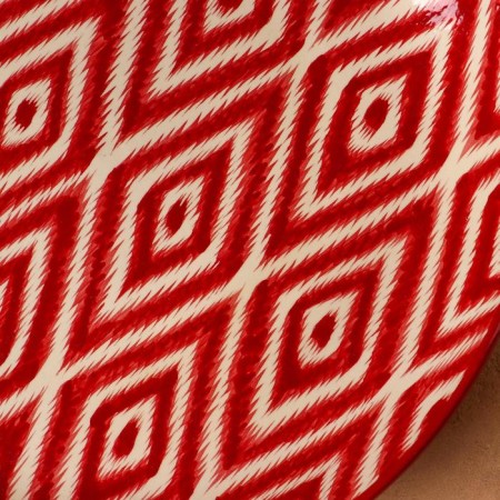 Largan Rishtan ceramics "Atlas", 36 cm, red-2