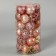 Set of balls plastic D-4 cm, 30 pcs "Melody" Ornament, Pink